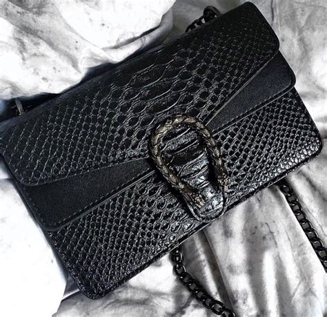 gucci disco bag black sale|Gucci bag with snake buckle.